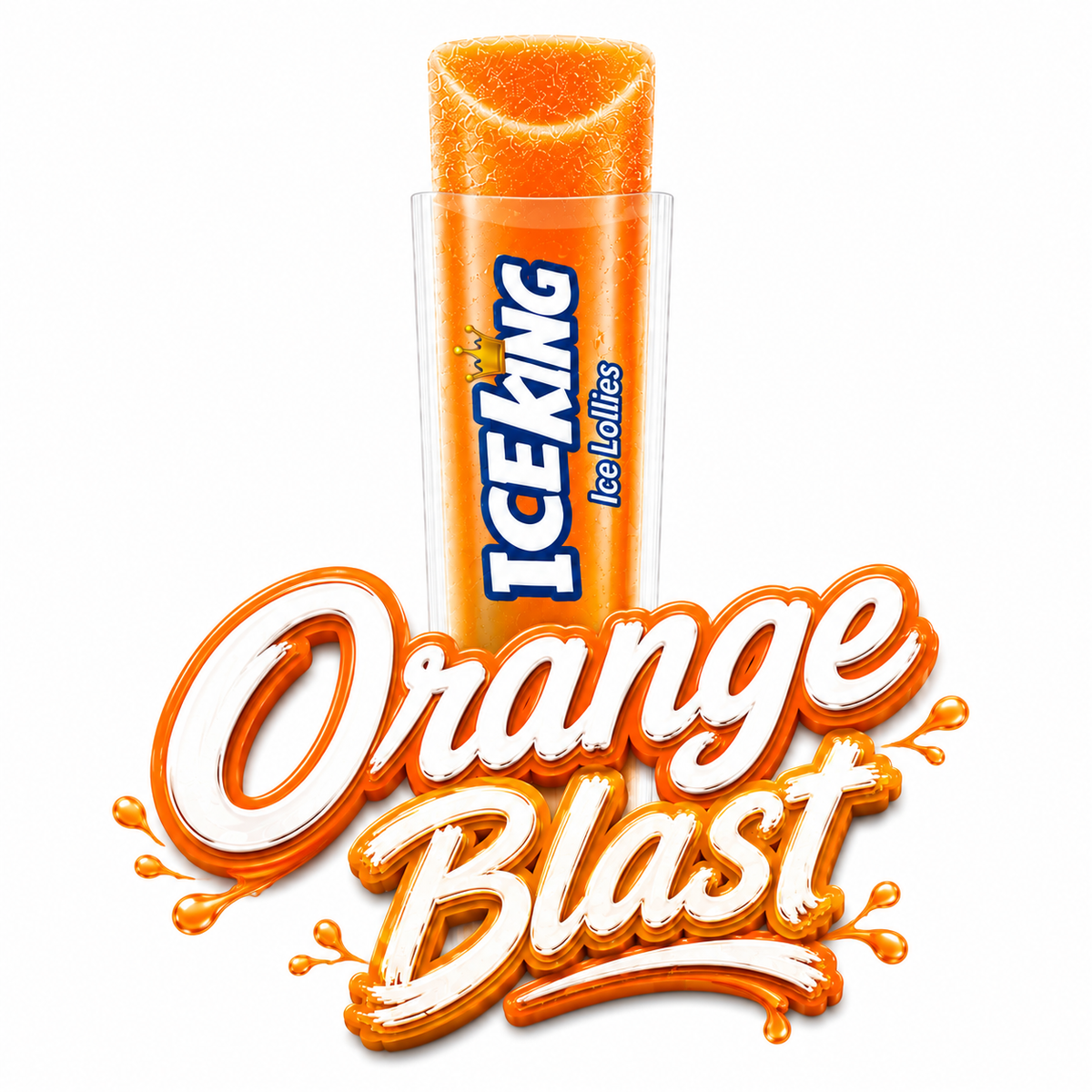 Orange Frozen Treats (Pack of 15 Pcs)