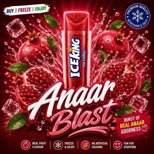 Juicy ANAAR Ice Lollies (Pack of 20 Pcs)